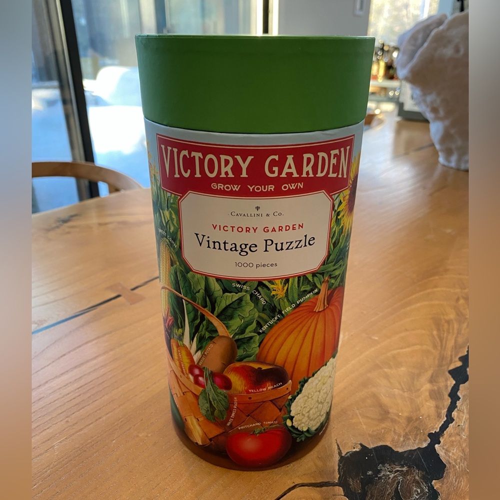 Cavallini & Co 1000 Piece Victory Garden Vintage Puzzle